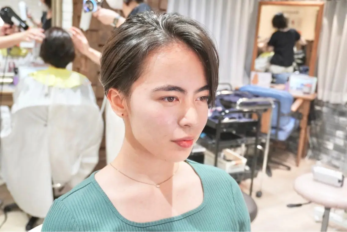 ショート ハンサムショート ショートヘア ミヤザキ ユタカのヘアスタイル