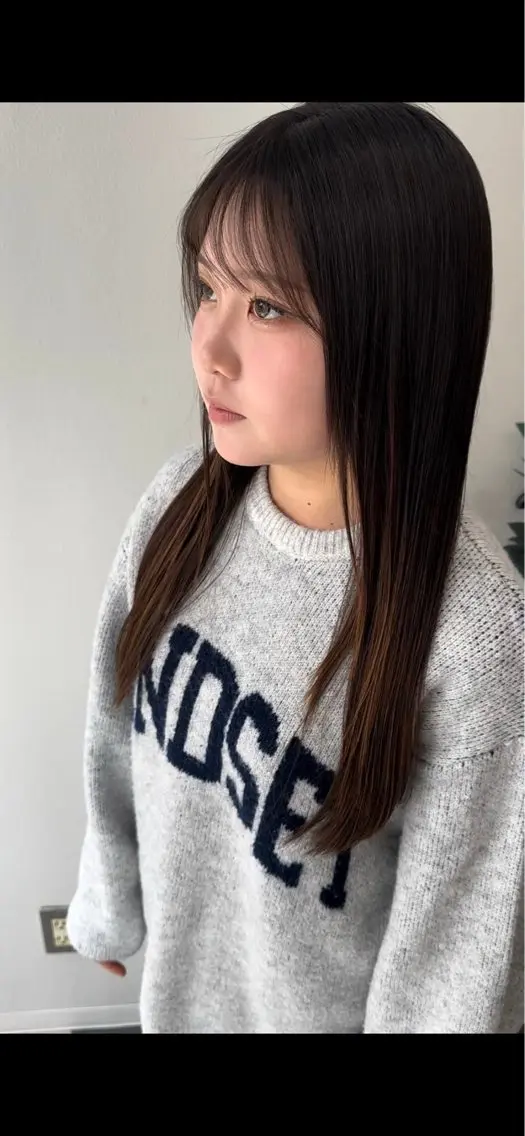 癖毛お悩みカット、S.B込みの写真