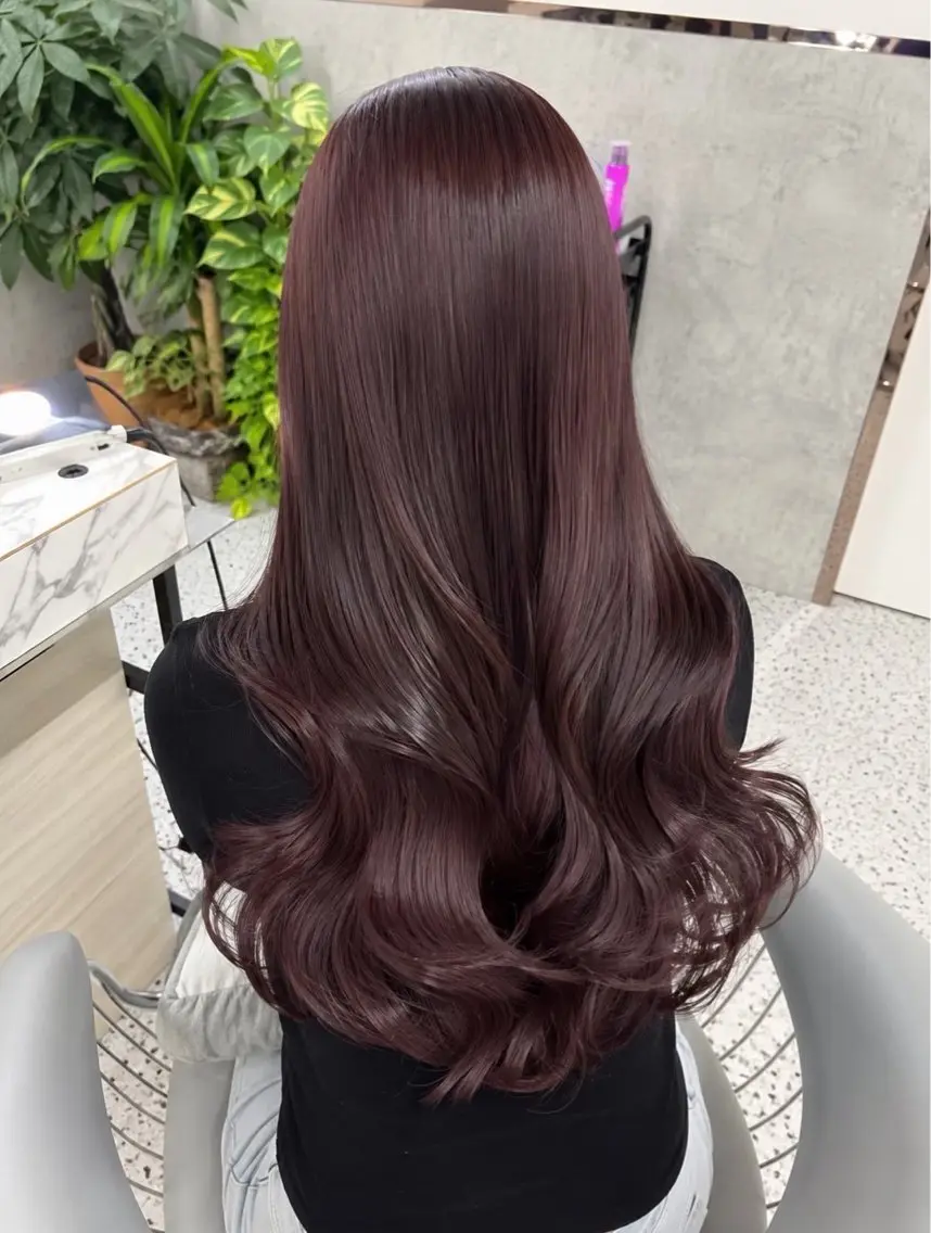 カラー ヘアカラー 🤍ワンホンヘア ayaha🤍のヘアスタイル