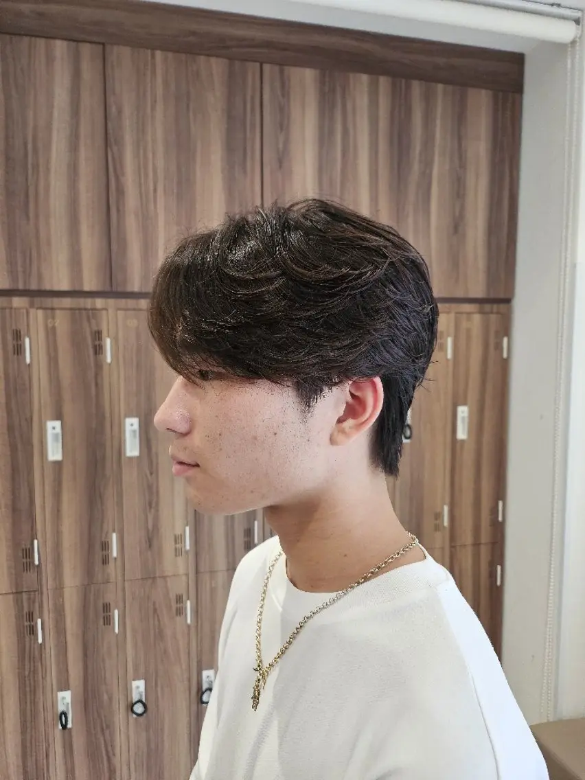 🔥minimo限定価格🔥 ✂メンズ限定✂カット+フェザーパーマ✨の写真