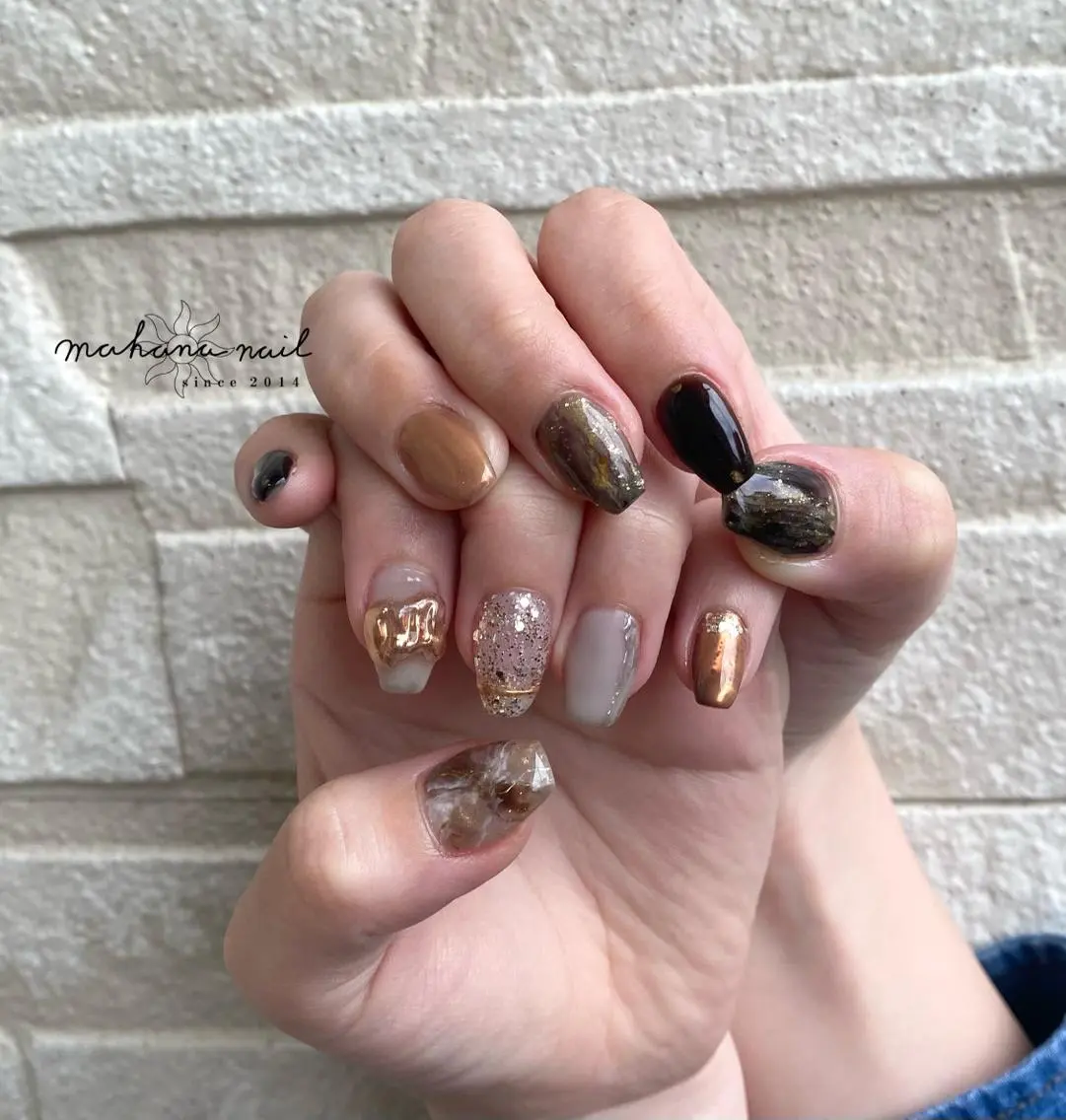 ネイル 持ち込み mahana nailのネイルデザイン