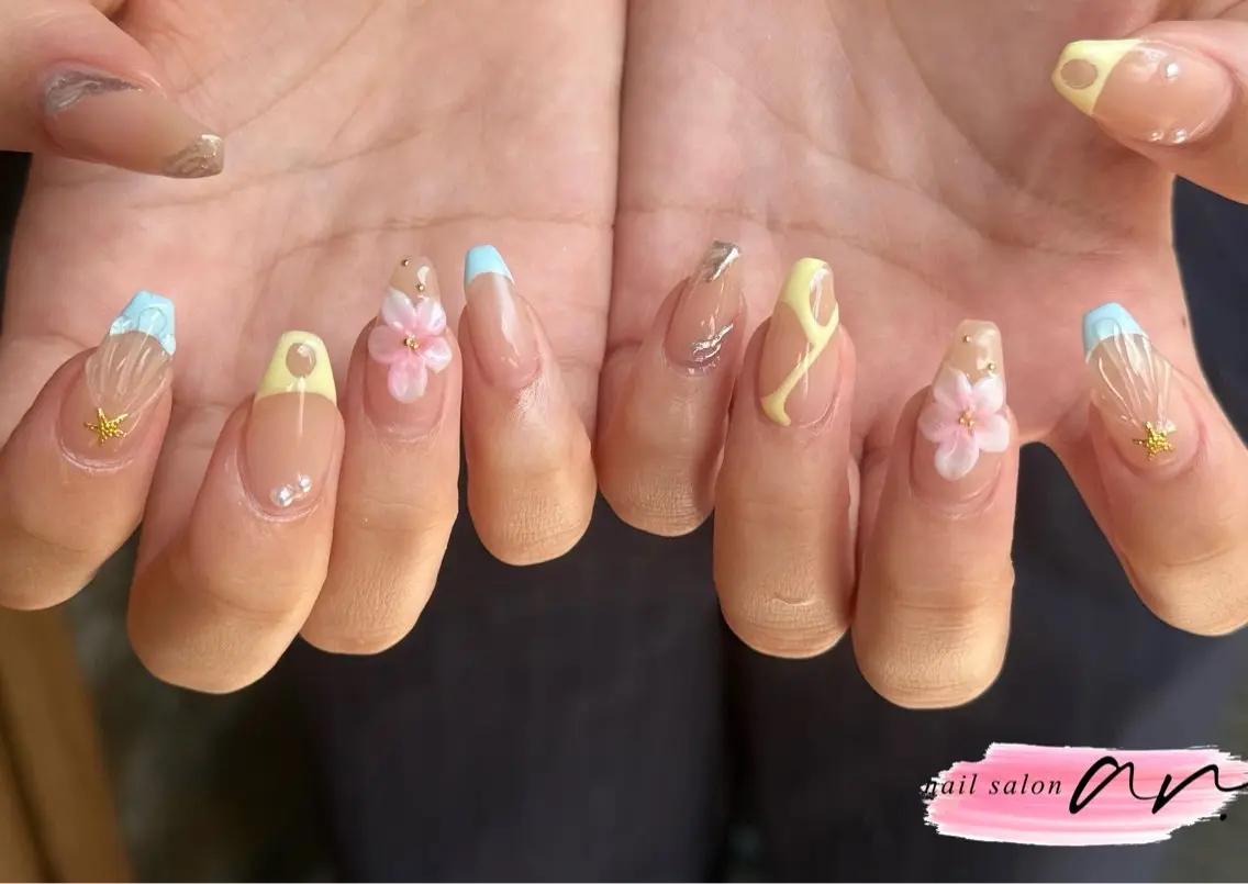 ネイル 持ち込み nailsalon ar.のネイルデザイン