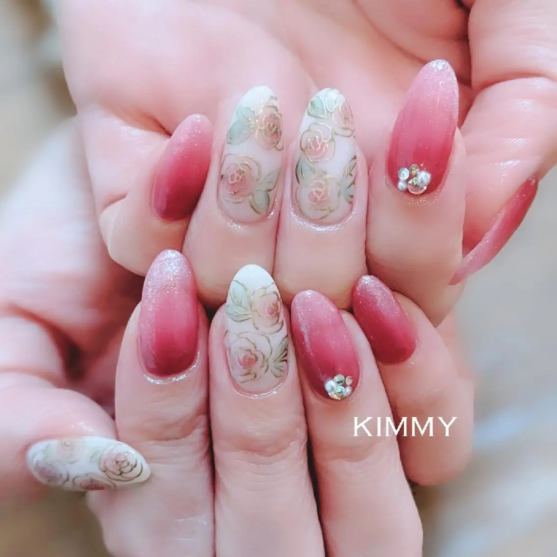 ネイル ハンドネイル kimmy nailsのネイルデザイン
