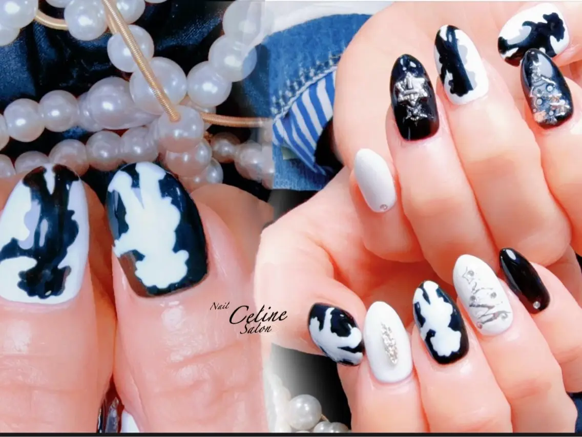 ミディアム Nail Salon Celine柏店のネイルデザイン