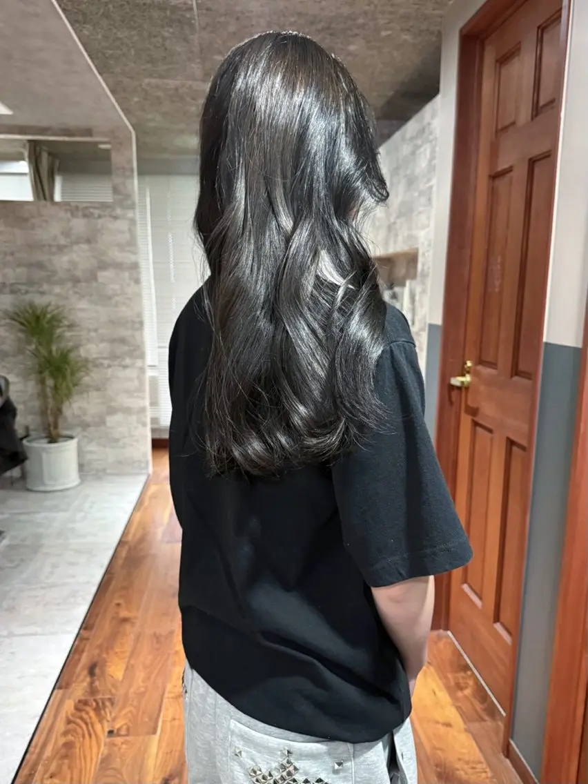 ロング カラー カット ヘアカラー トリートメント mai / linoah˚✧のヘアスタイル