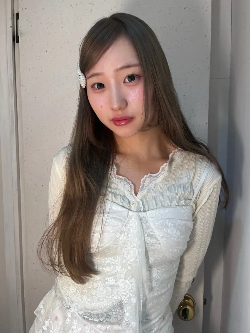 カラー ヘアカラー ness 一花のヘアスタイル