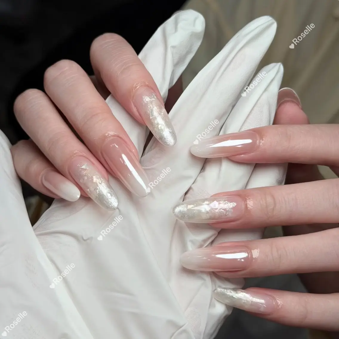 スカルプ ジェルネイルの写真