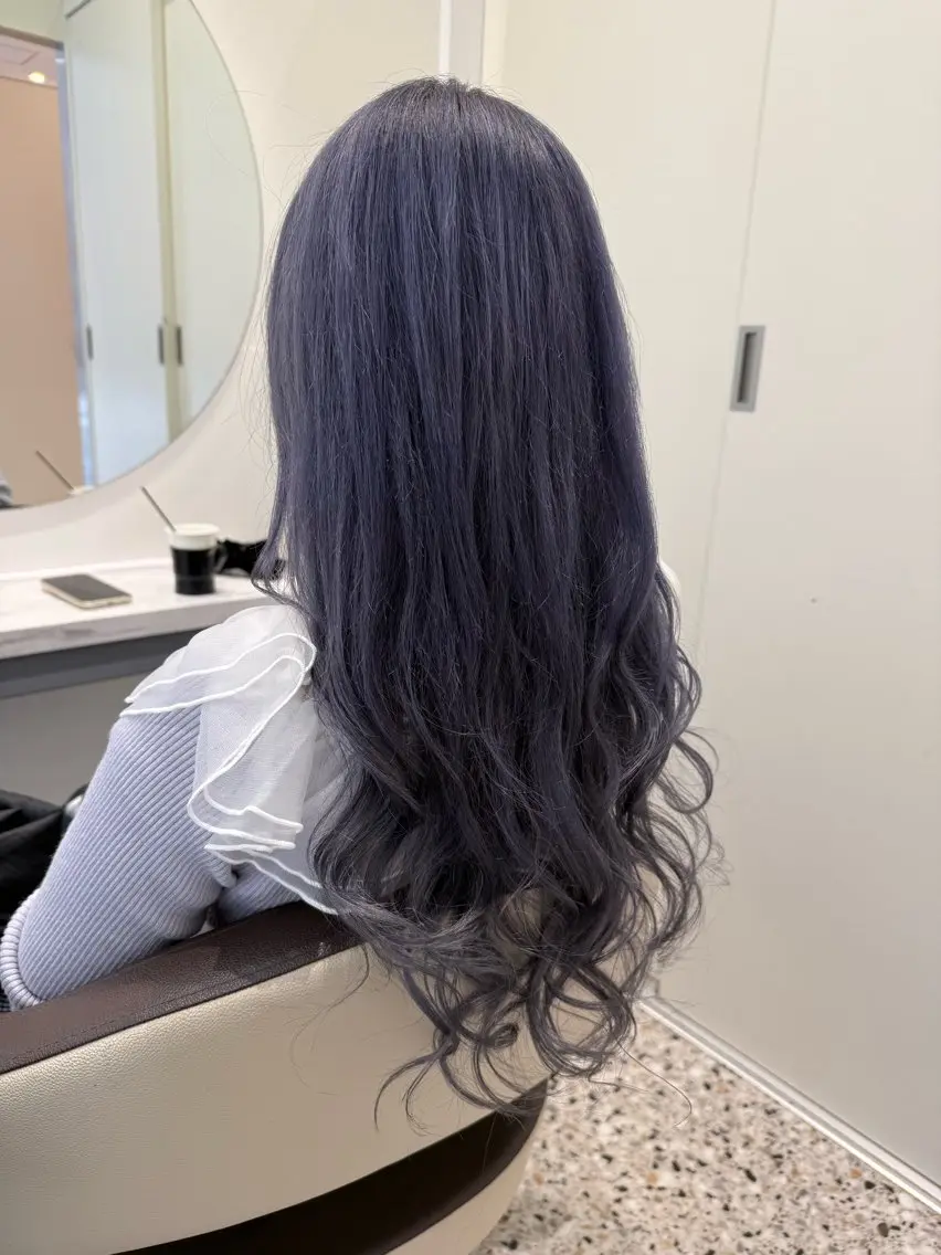 ロング ヘアカラー トリートメント ✨ハイトーン✨透明感 ✨生神　優季のヘアスタイル