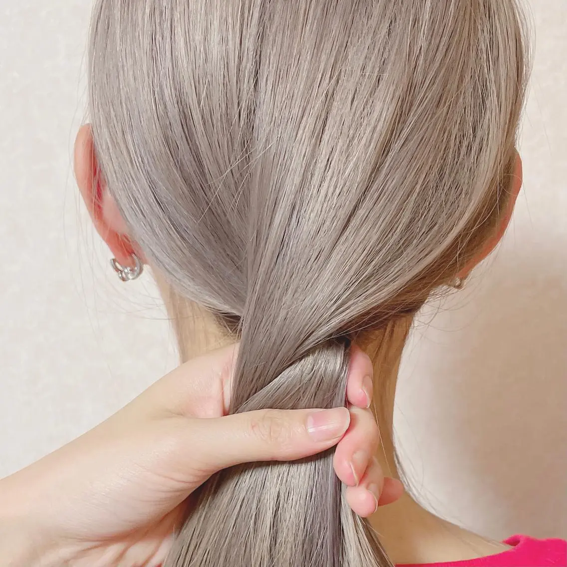 セミロング 韓国×網紅ヘア 🤍りん🤍のヘアスタイル