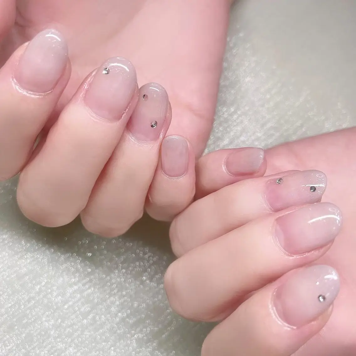ネイル ストーンネイル ハンドネイル Nailist suzuのネイルデザイン