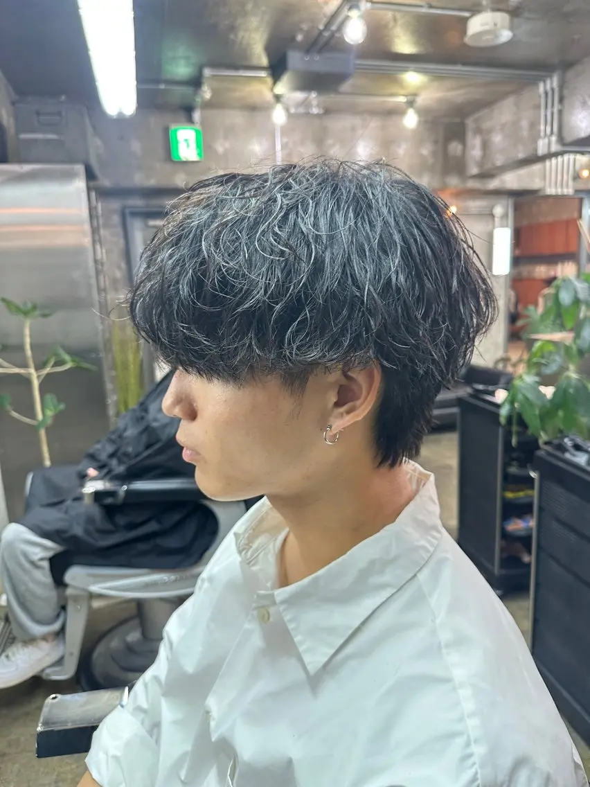 パーマ メンズ メンズパーマ パーマ トリートメント 松田 潤平／メンズ特化のヘアスタイル