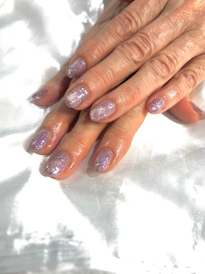ネイル マグネットネイル オフィスネイル ハンドネイル CARIS nailはづきのネイルデザイン