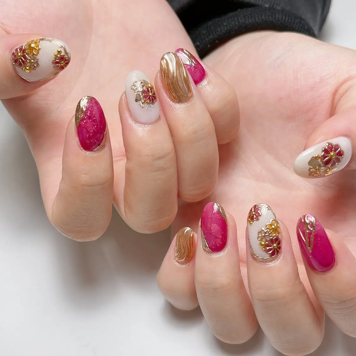 ネイル ハンドネイル Nailsalon Lebelのネイルデザイン