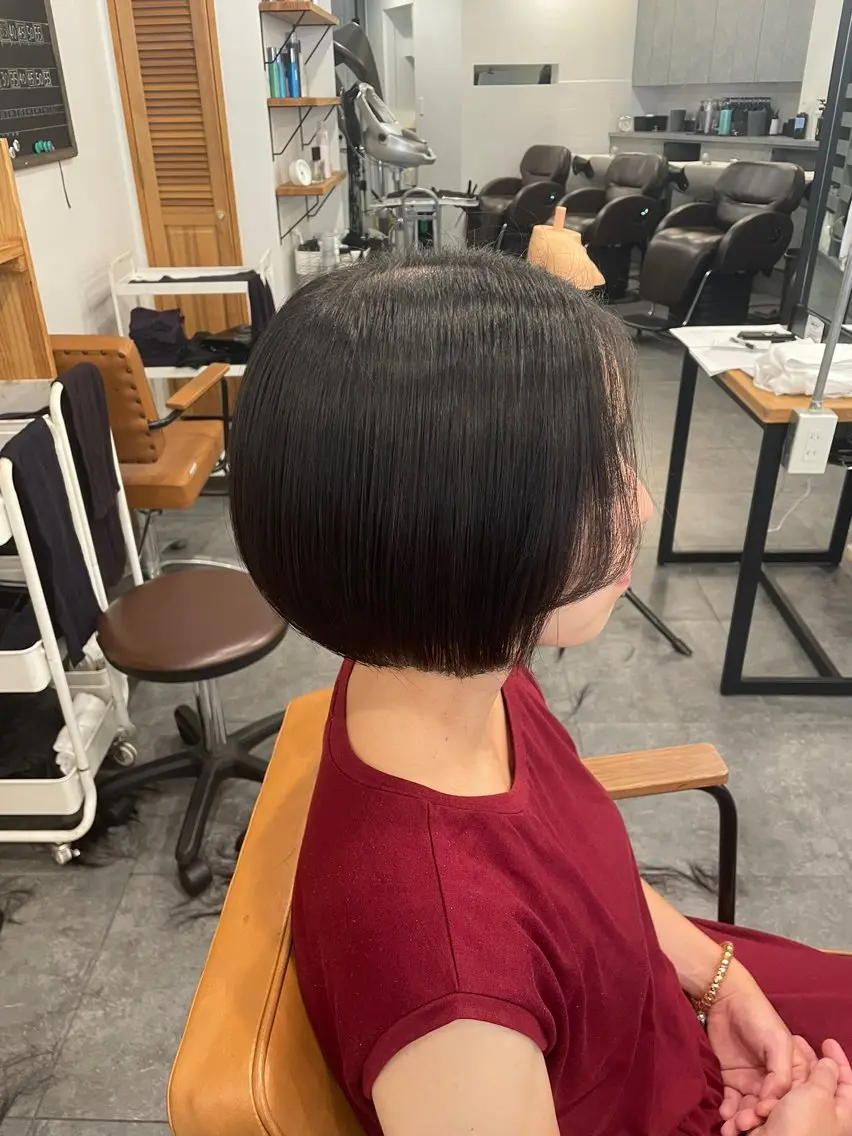 ショート ショートボブ ボブ ショートヘア カット SHIAN橋本店 🍼りおのヘアスタイル