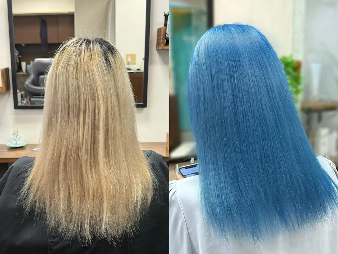 カラー ヘアカラー 🐺新宿manabu プルエクステのヘアスタイル