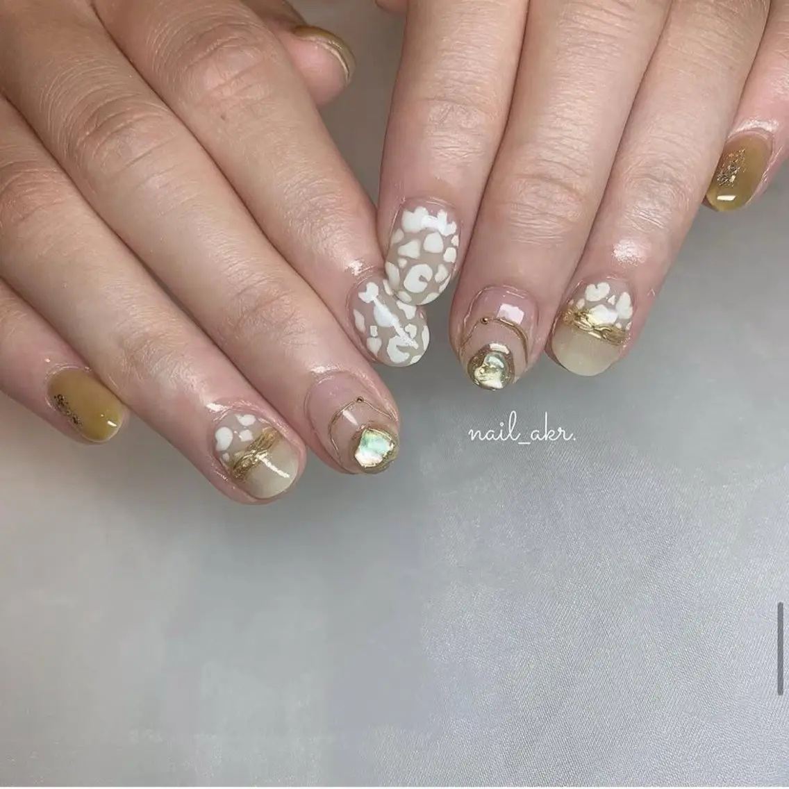 ネイル アニマル柄 nailAVANCE akariのネイルデザイン