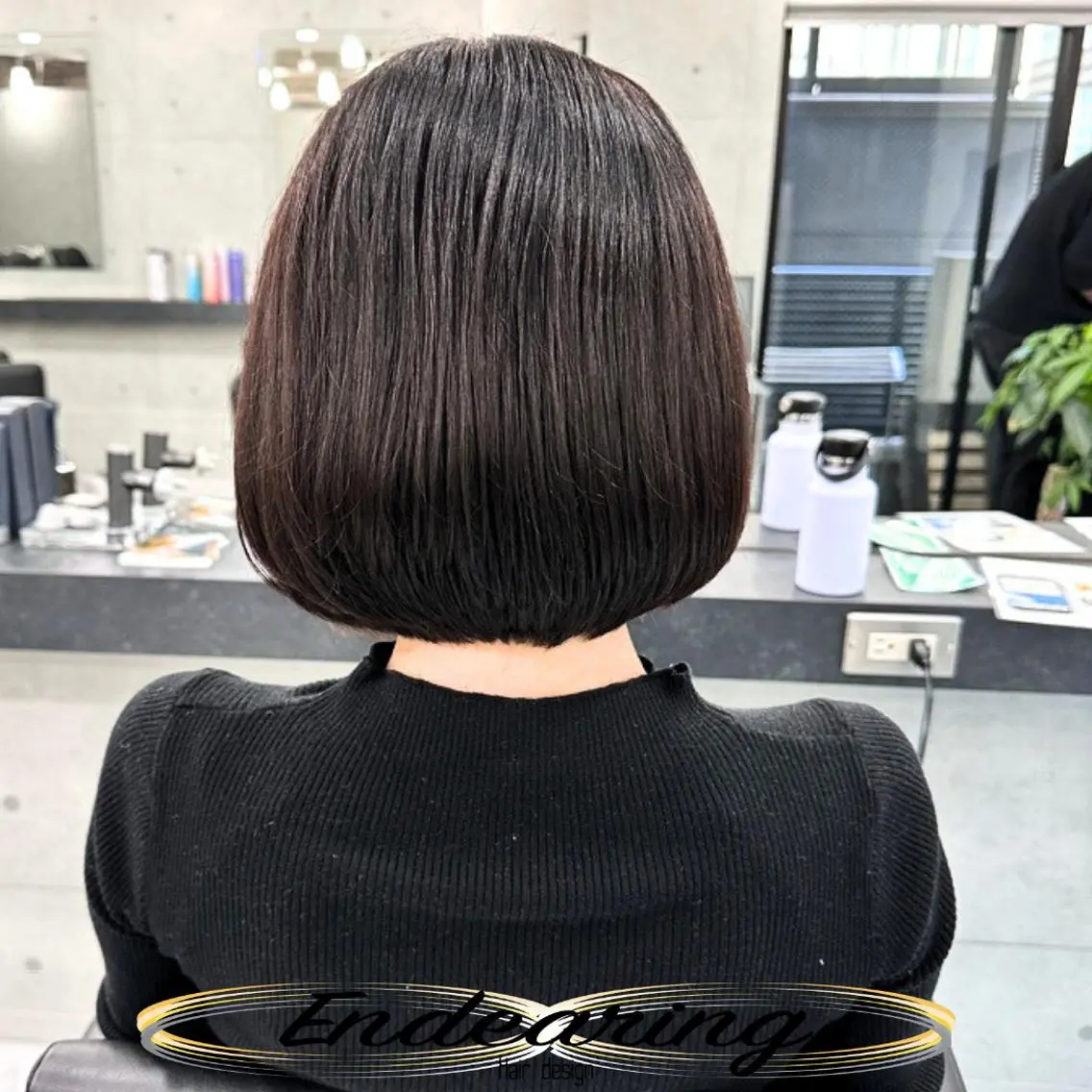 ショート ボブ 小顔カット トリートメント カット トリートメント Endearing 銀座/レイヤーカットのヘアスタイル