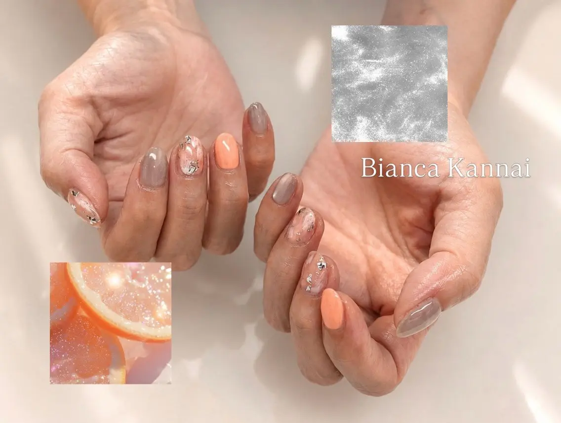 ネイル ハンドネイル Bianca SAITO🌺のネイルデザイン