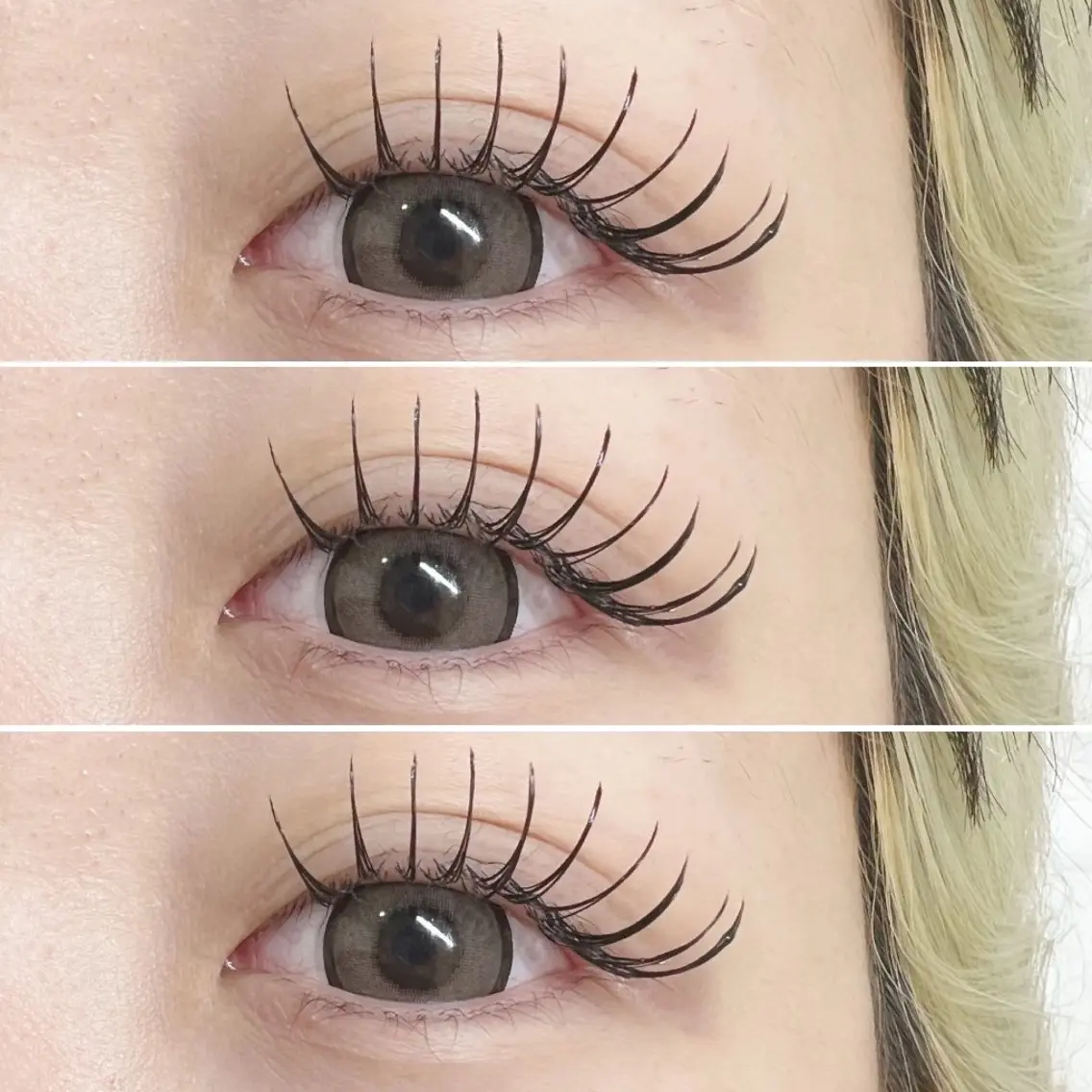 マツエク・マツパ 束感まつ毛 フラットラッシュ Eyelash Hauoliの眉毛・アイブロウイメージ
