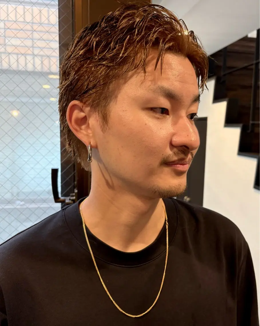 ショート メンズ カット Haruki /目黒 /カット/パーマのヘアスタイル