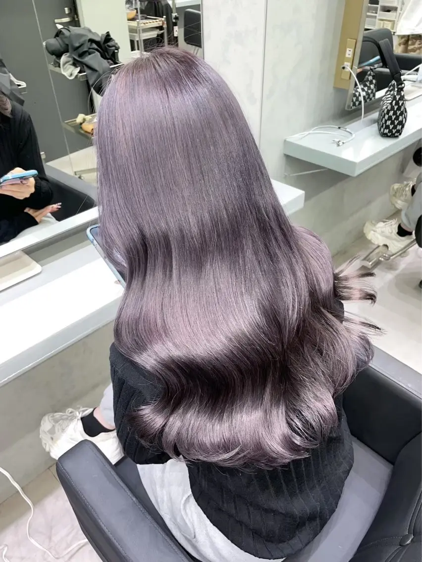 似合わせカット✂️+透明感カラー💠+Aujua 1stepトリートメント🫧の写真