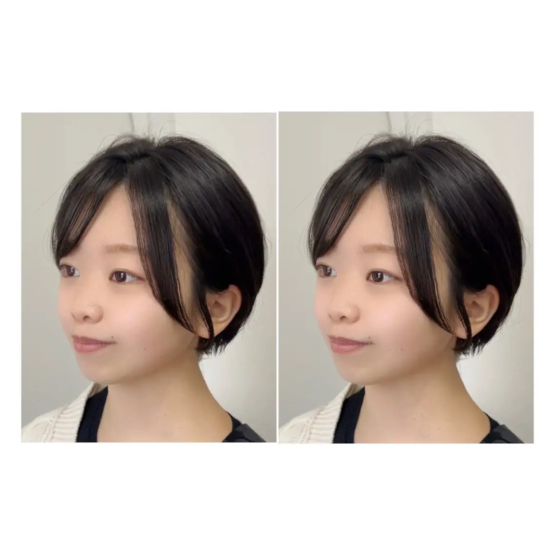 ショート カラー カット トリートメント 久木原 ゆりのヘアスタイル