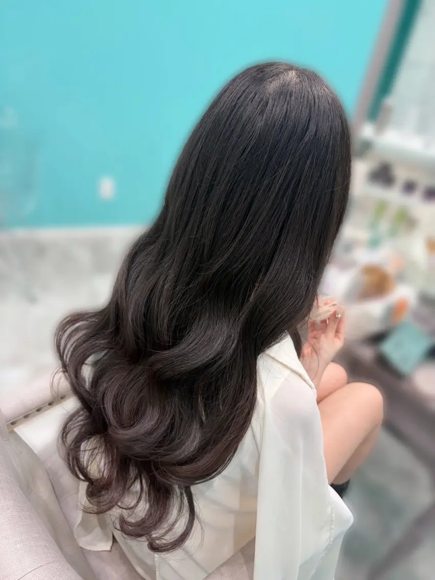 ロング ヘアセット fumina🦋 新大久保/エクステのヘアスタイル
