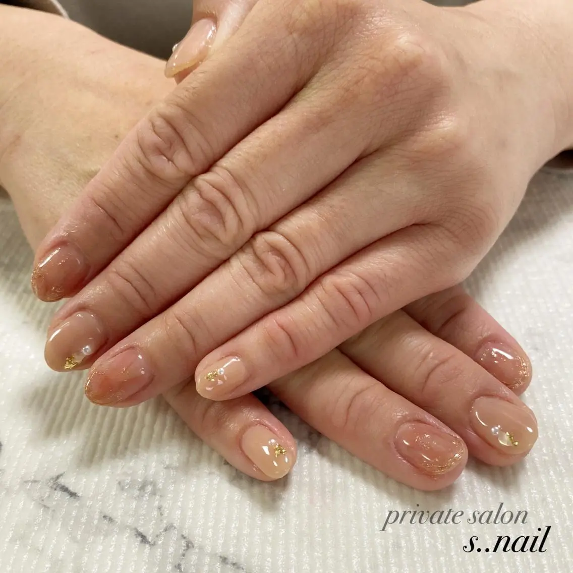 ネイル 卒業式 ハンドネイル フットネイル s..nail / MORITAのネイルデザイン