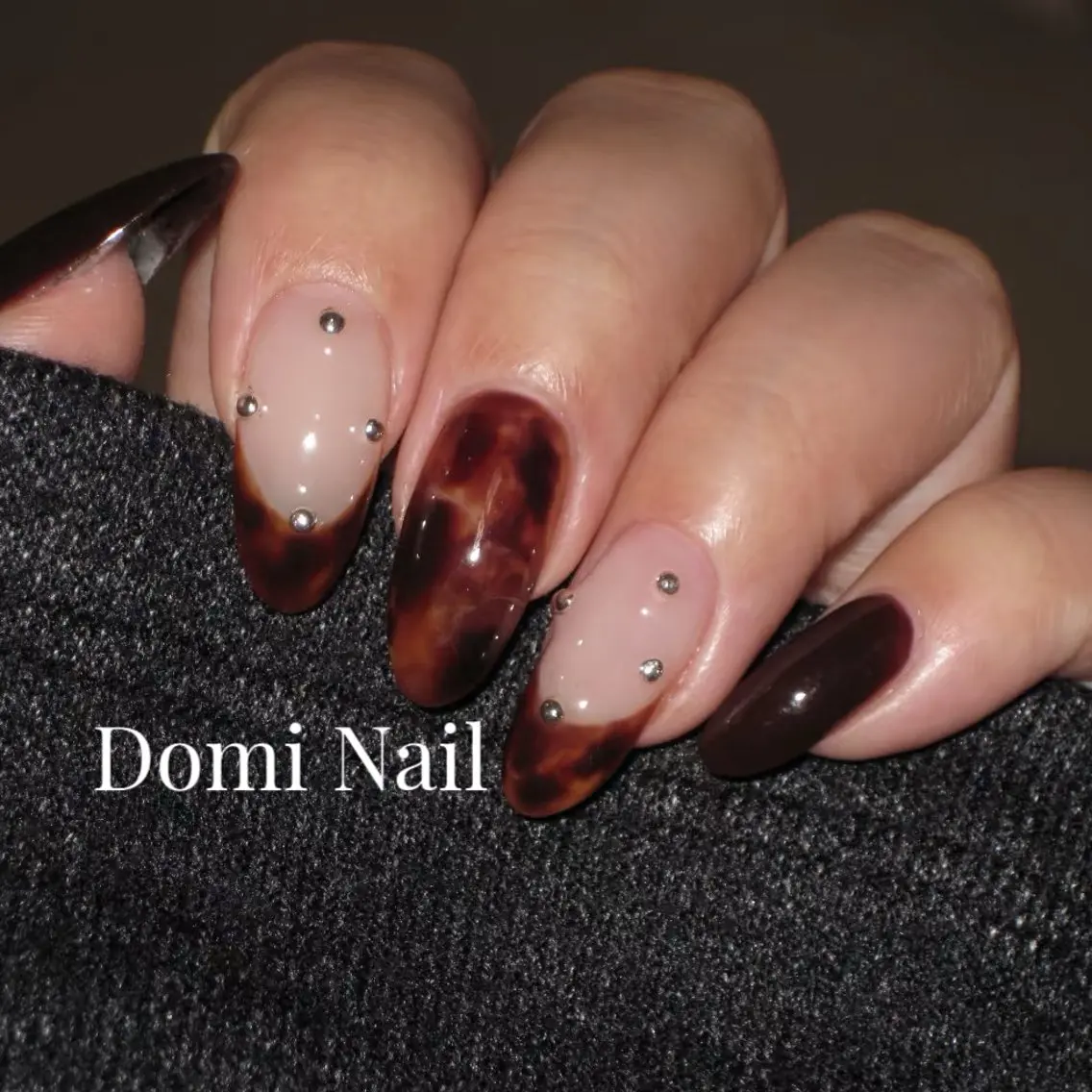 ネイル 持ち込み ネイルチップ ハンドネイル Domi Nail Salonのネイルデザイン