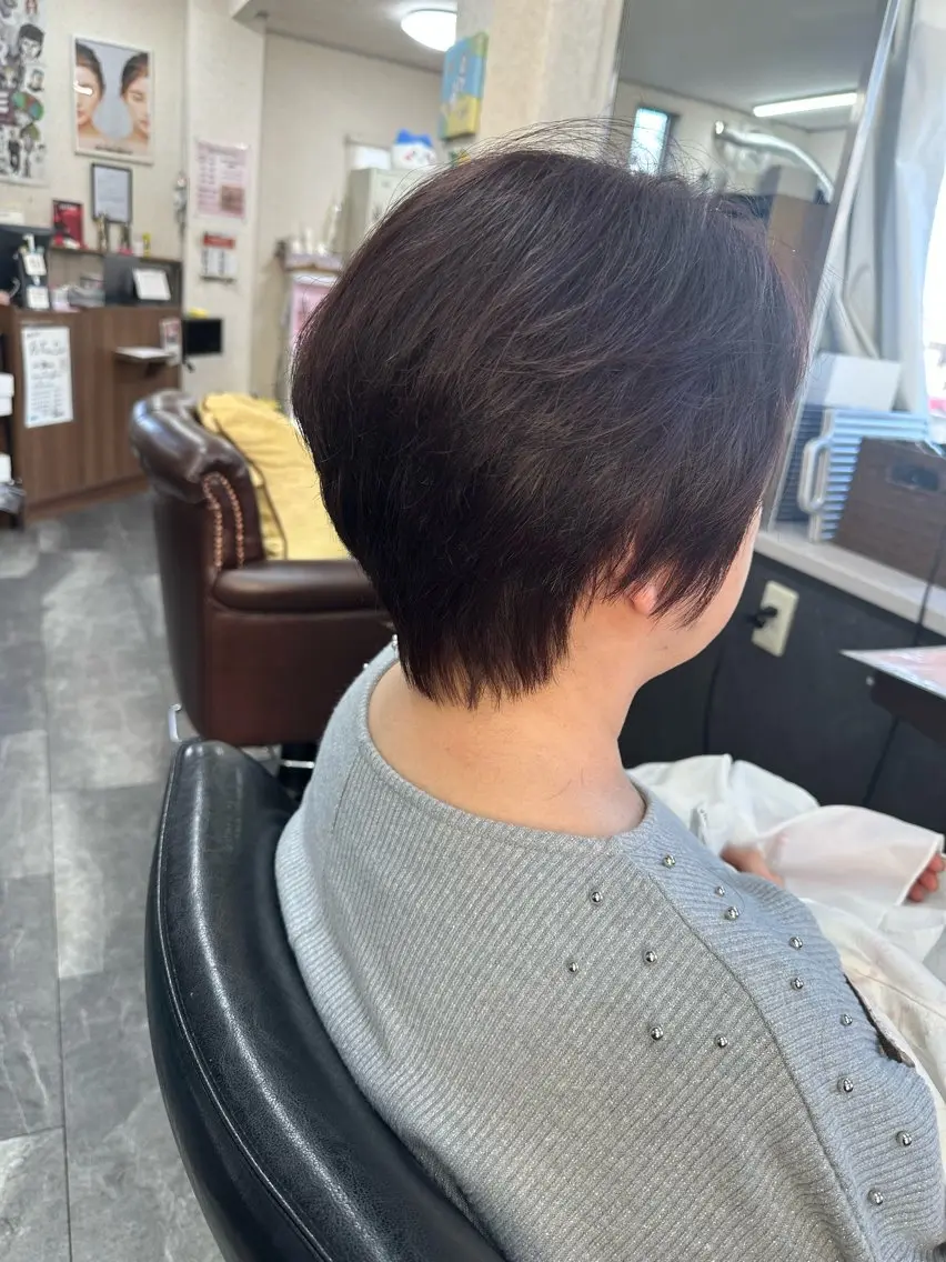 ショート ショートヘア エンゼルス美容室斉間 圭司のヘアスタイル
