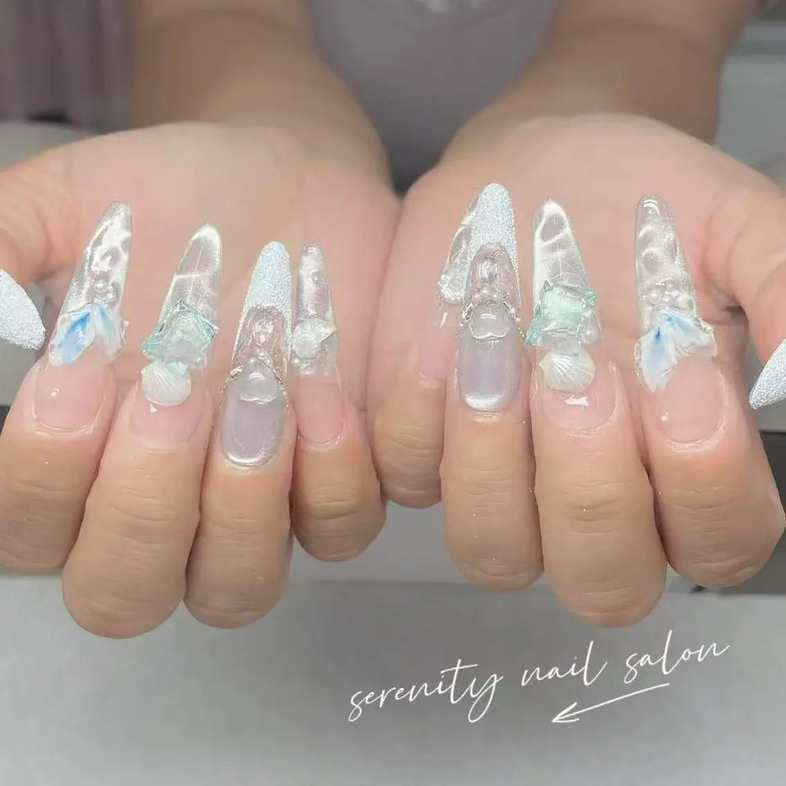 ネイル ハンドネイル ハンドケア ✨Serenity Nail salonのネイルデザイン