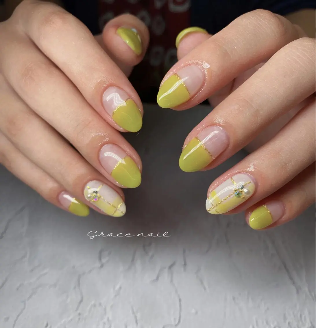 ネイル ハンドネイル ☆*。Grace Nail。*☆のネイルデザイン