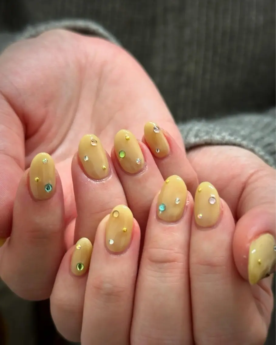 ネイル ハンドネイル フットネイル kiii.__ ✴︎*のネイルデザイン