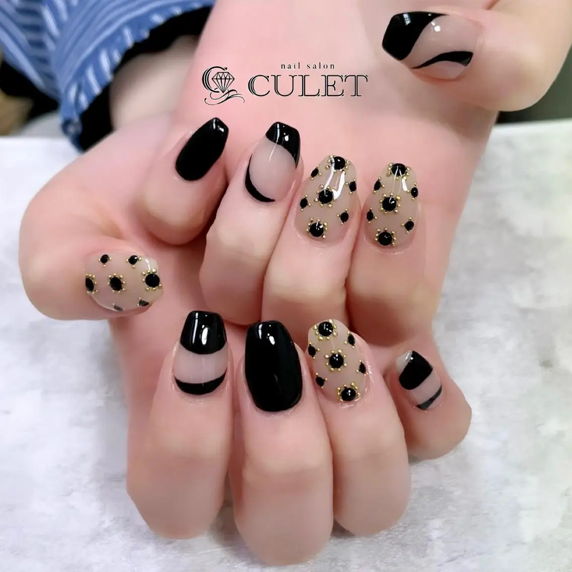 ネイル CULET MOEのネイルデザイン