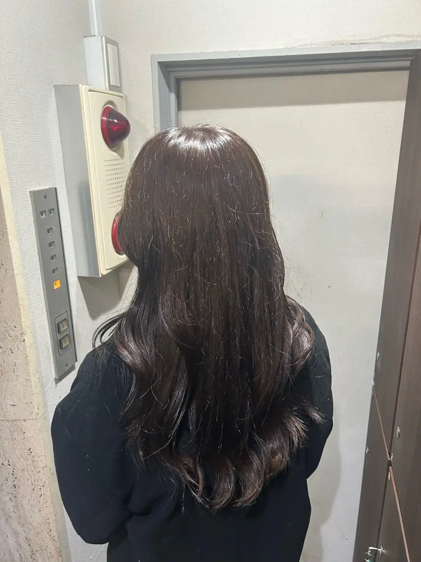 ロング カット ヘアカラー トリートメント 🌟リュウヤ🌟髪質 改善🌟のヘアスタイル