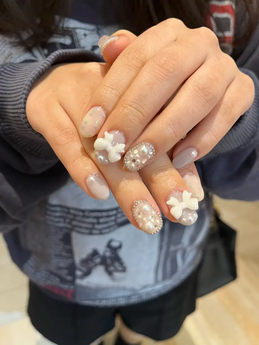 【新規・オフあり】定額アートコース ・パラジェル使用𓂃🎀𓈒𓏸の写真