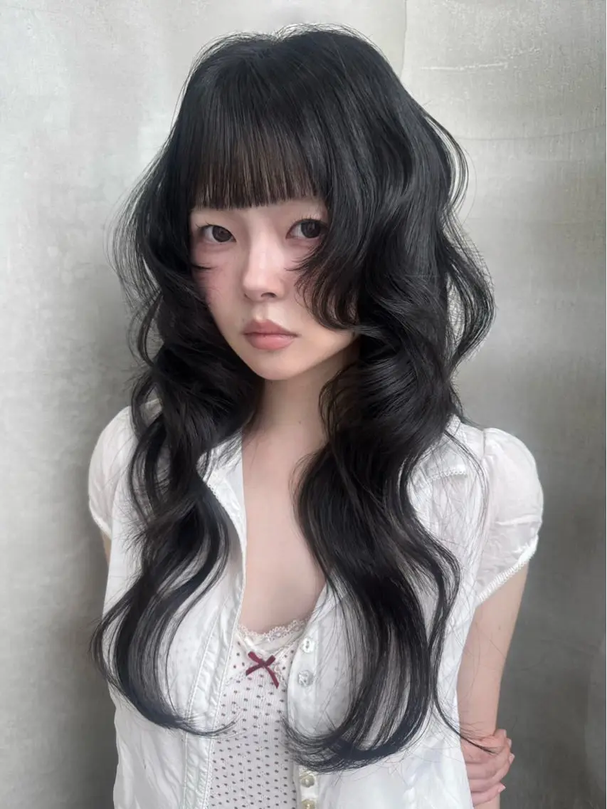ロング カラー 【GLROW大宮】 reimi美髪カラーのヘアスタイル