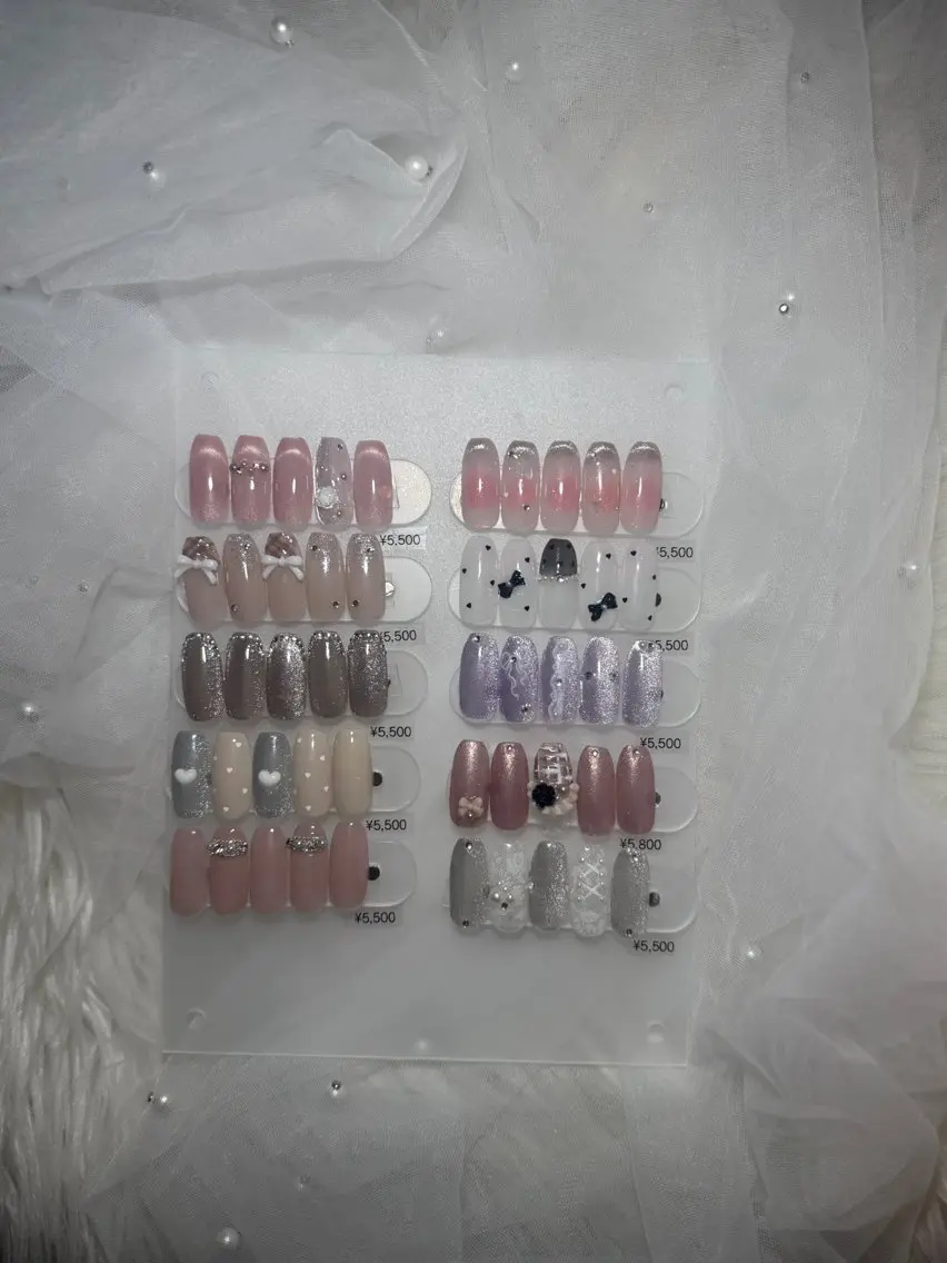 ネイル 🫧Lua.nail 🍒emuのネイルデザイン