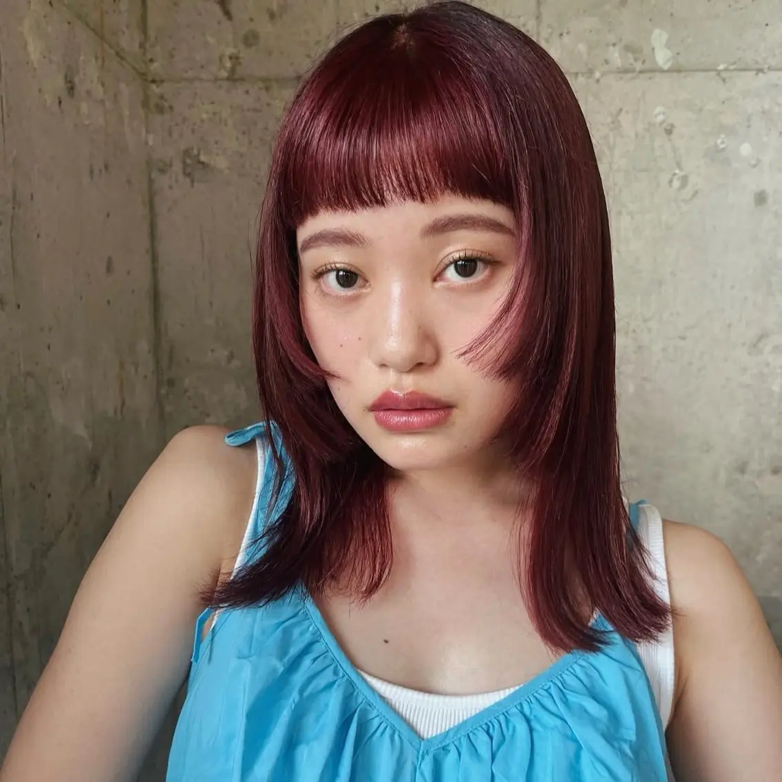 カット＋ケアブリーチカラー＋TOKIOトリートメントの写真
