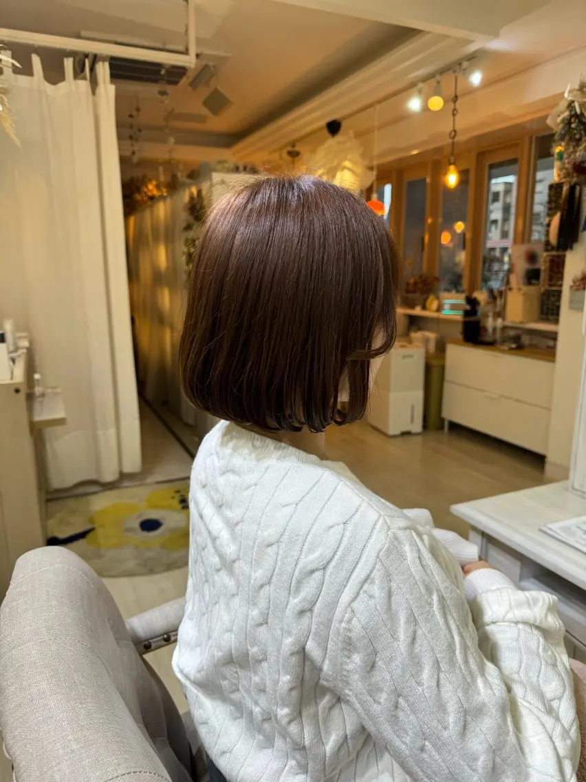 ミディアム MINA ミナのヘアスタイル