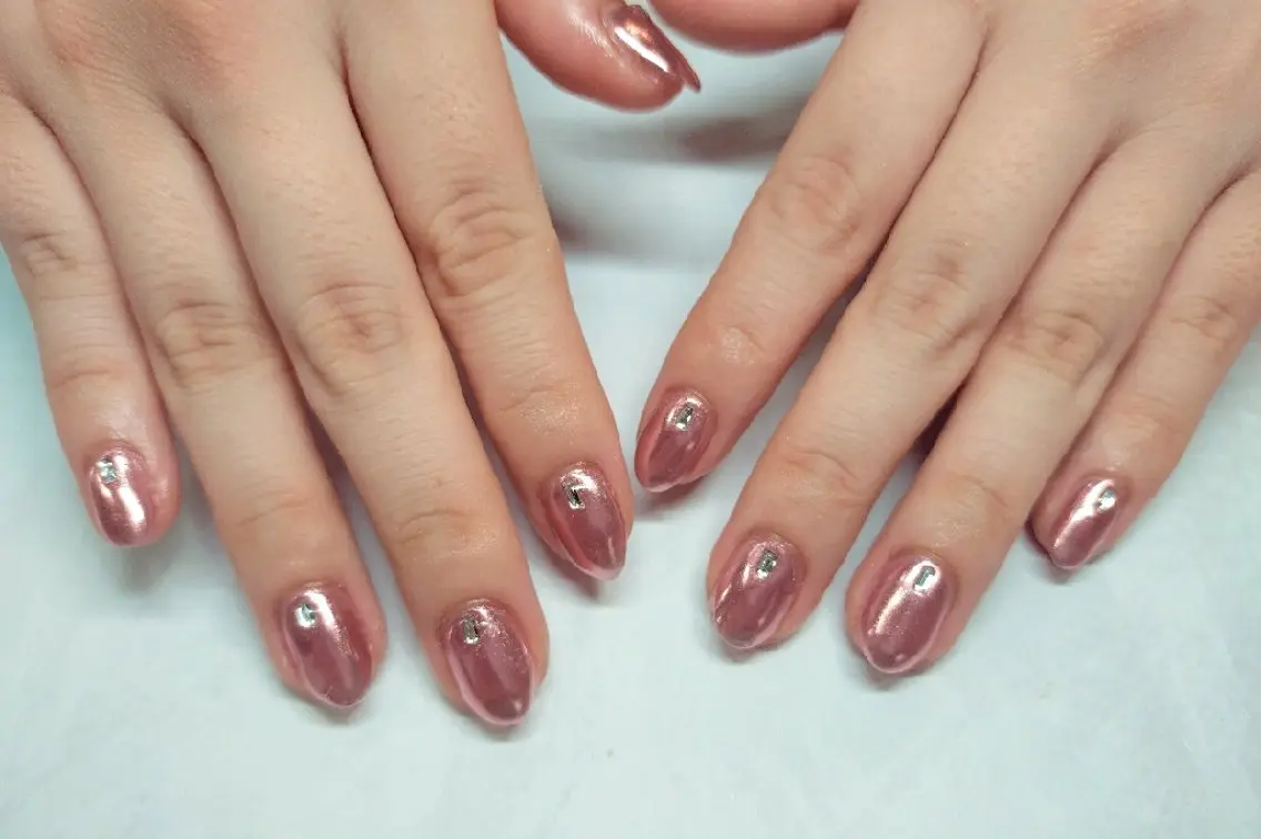 ネイル ミラーネイル Sunny La Nailのネイルデザイン