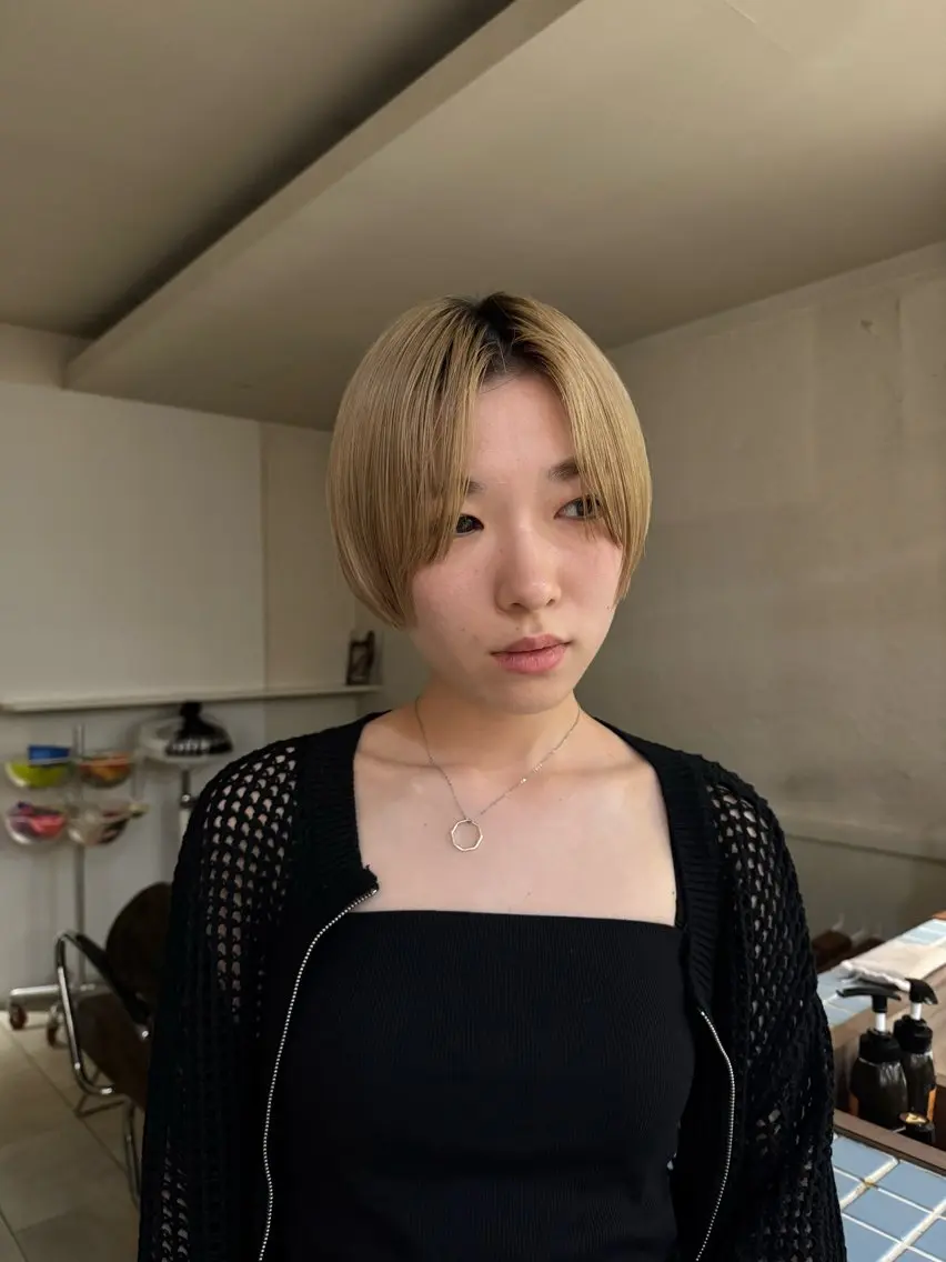 ショート 今泉/kai🐇ボブ 似合わせカットのヘアスタイル