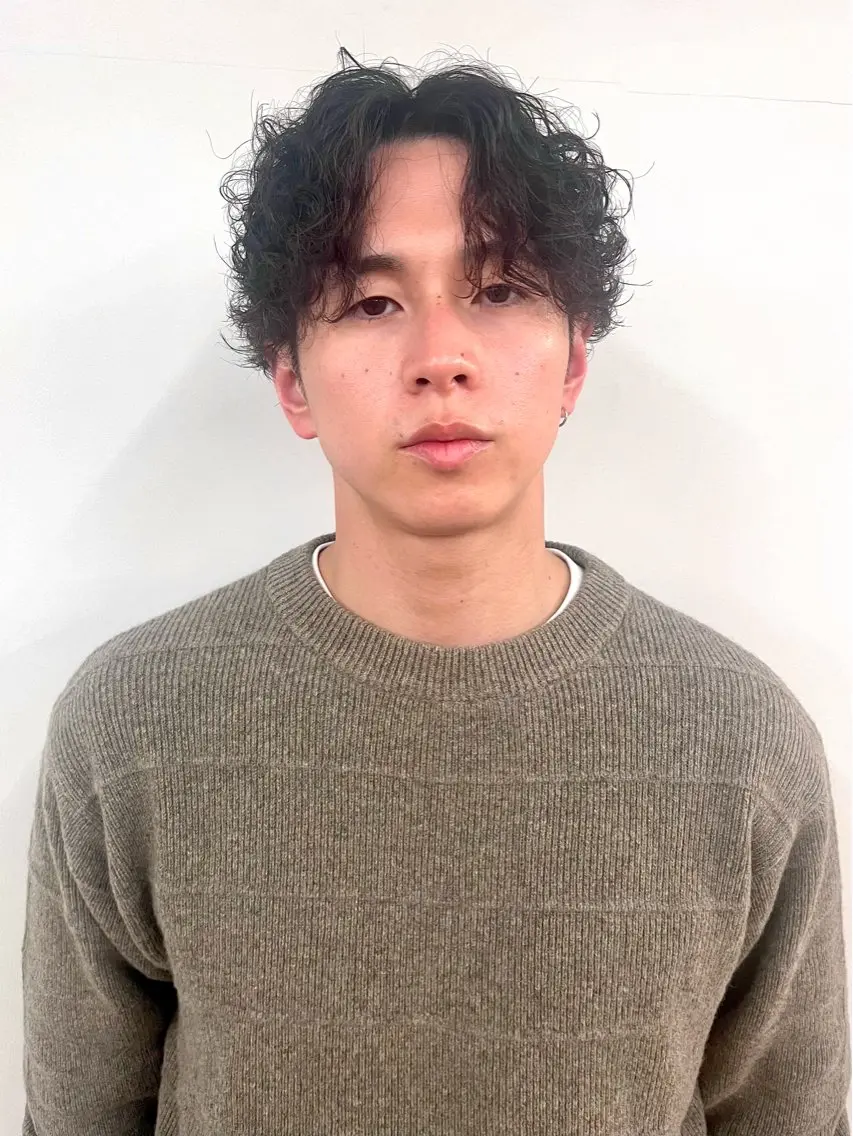✨メンズ限定✨カット+パーマ🌀の写真