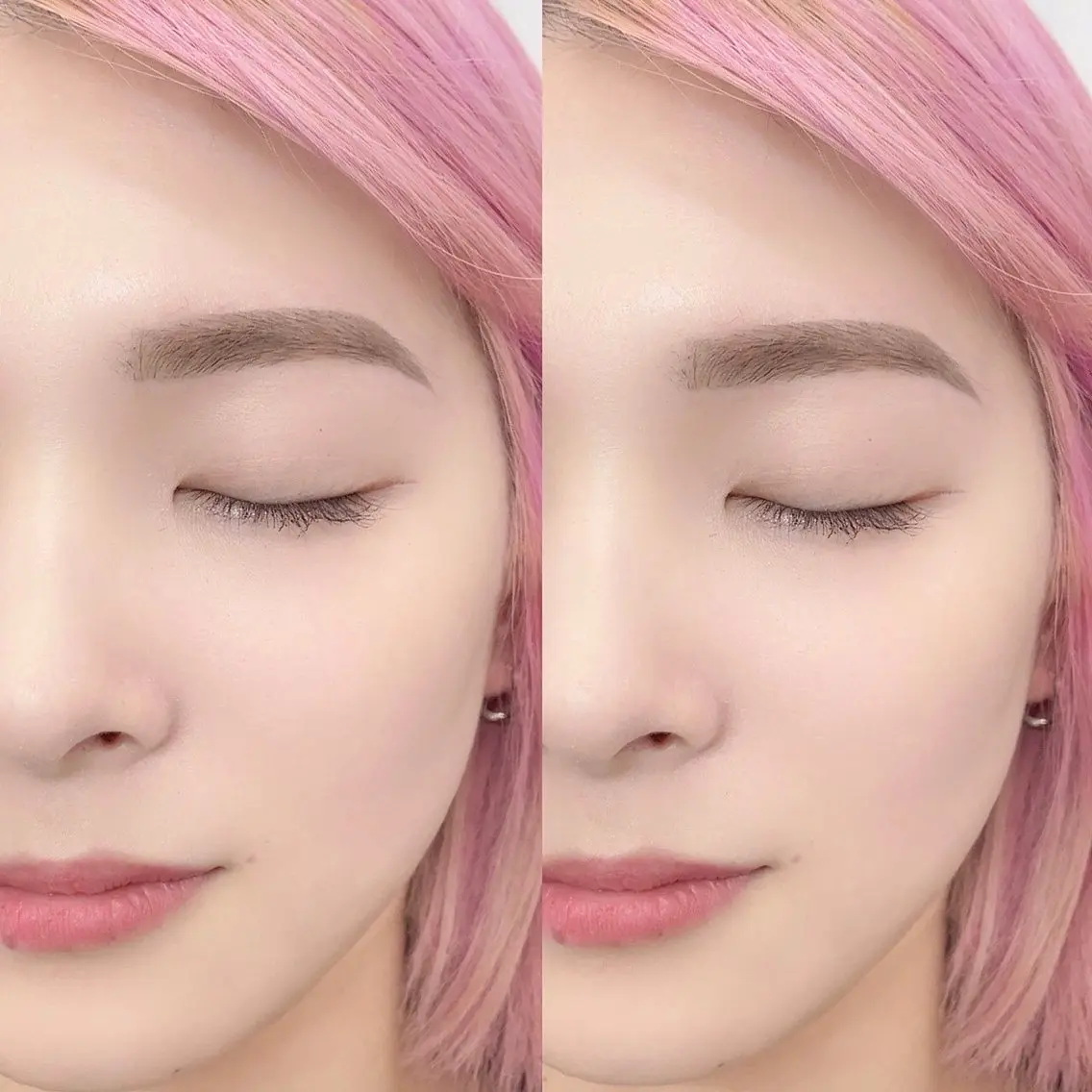 眉毛カラー+美眉毛アイブロウWAX+眉メイク仕上げの写真
