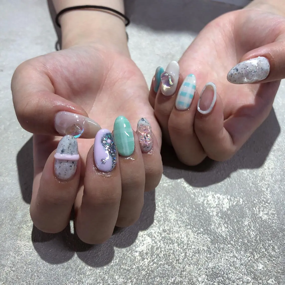 ネイル ハンドネイル フットネイル ハンドケア Miyagi Asamiのネイルデザイン