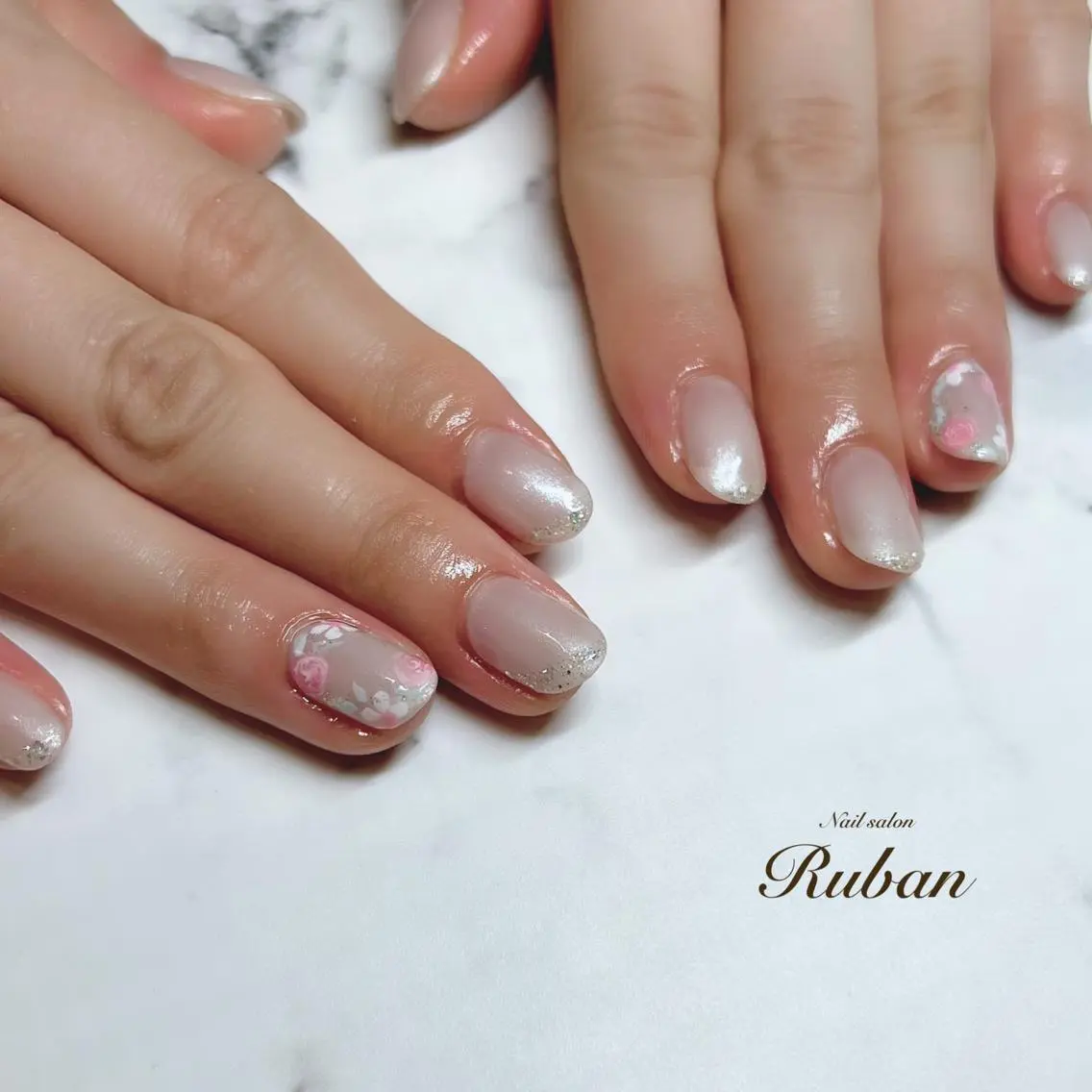 ネイル シンプルネイル Nail salon Rubanのネイルデザイン