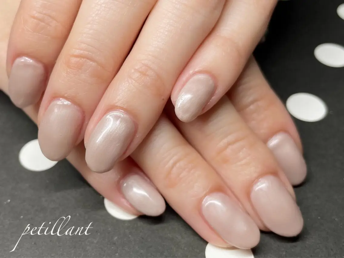 ネイル アートネイル シンプルネイル nail salon petillantのネイルデザイン