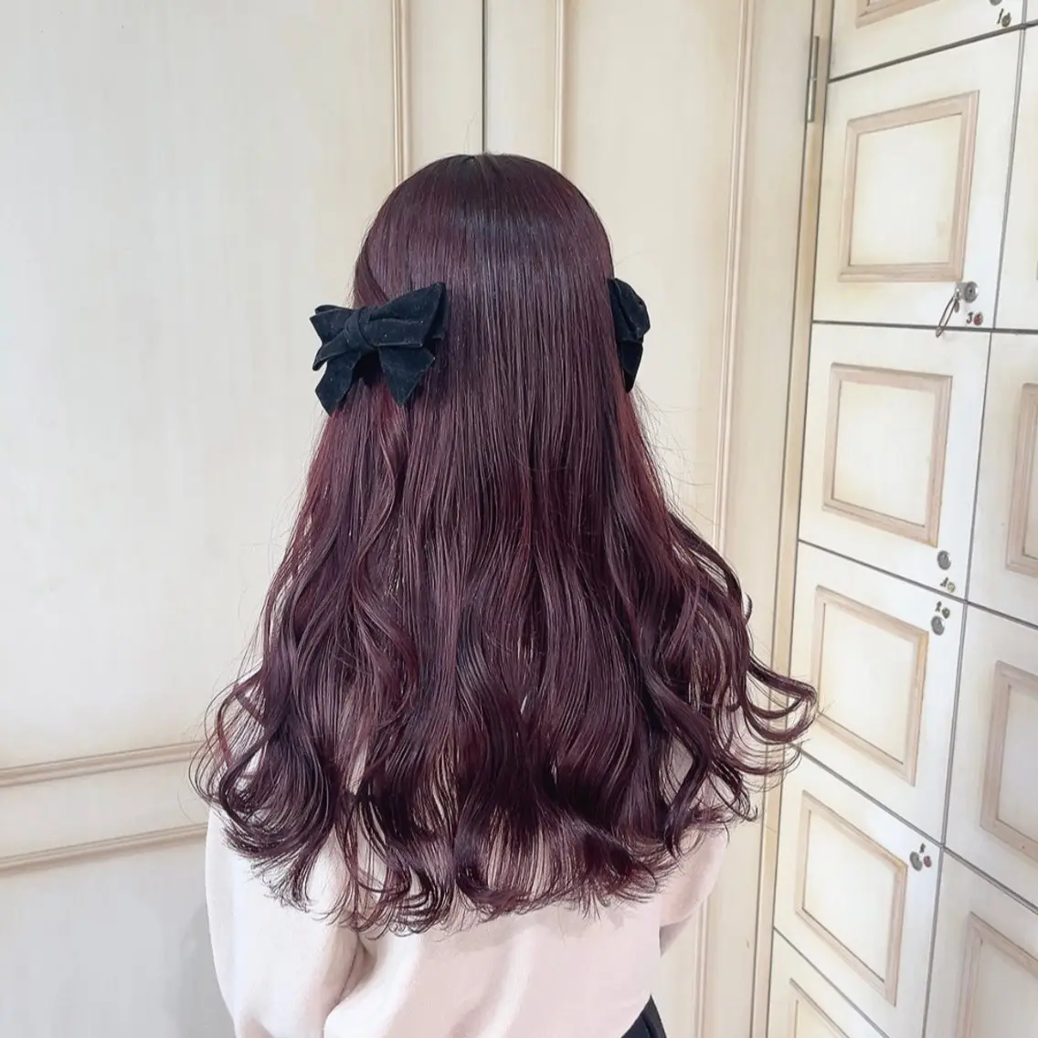 ロング カラー ラベンダーカラー ピンクカラー ピンクラベンダー ‎Lby home 🪽mikuのヘアスタイル