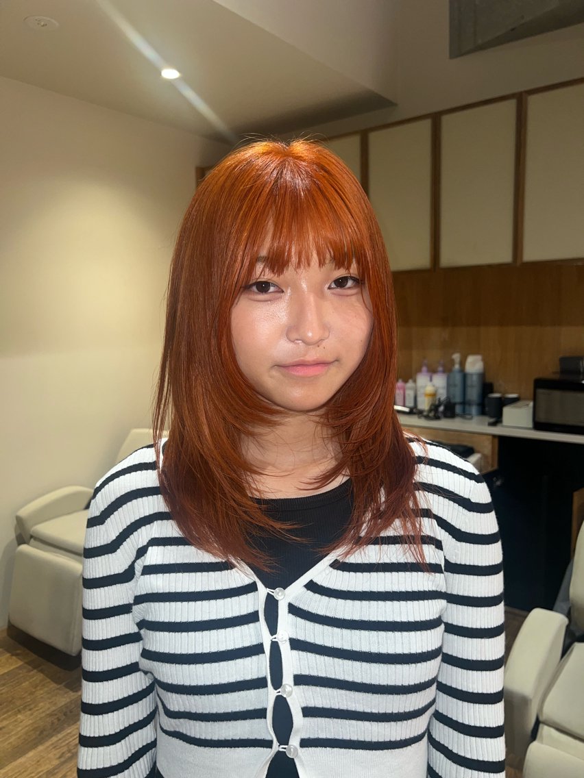 カラー ヘアカラー NERO　清水 美琴のヘアスタイル