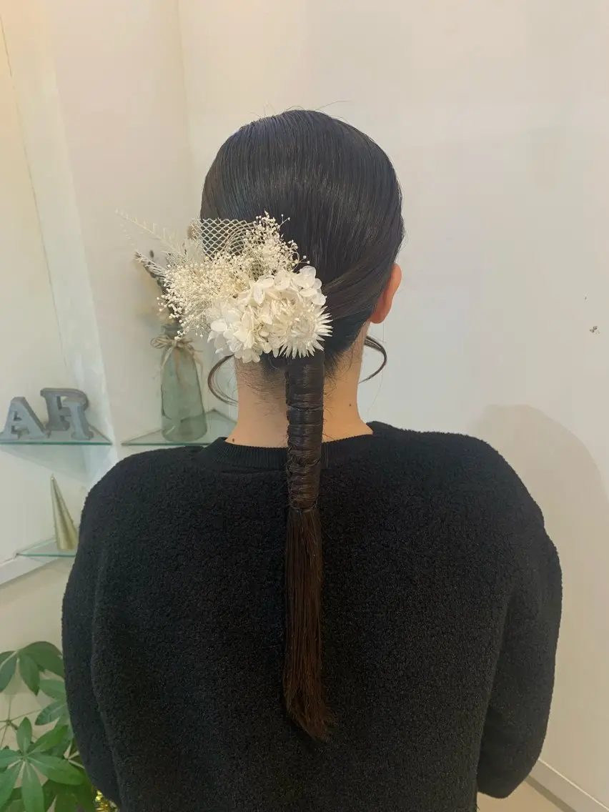 ヘアアレンジ ヘアセット ♡艶髪/顔周り♡ Konomiのヘアスタイル